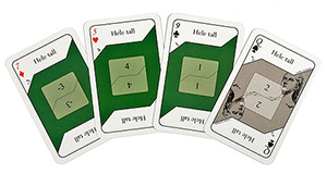 Korttipeli - Negatiiviset luvut (vihre)