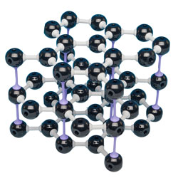 Molekylemodelst Grafit