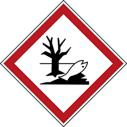Warning label - Hazardous to the Environment 250 pcs