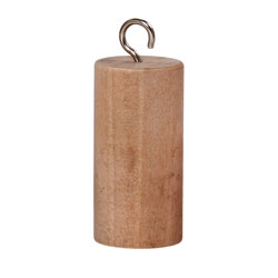 Cylinder with hook wood