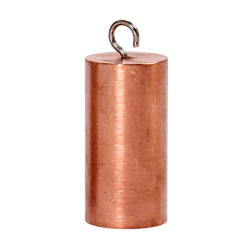 Cylinder with hook copper