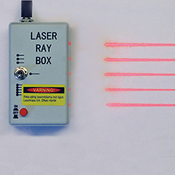 Laserbox till bordsoptik inkl. ntadapter
