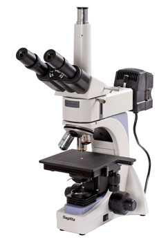 Mikroskop trinokulrt metallurgi