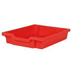 Storage Tray, height 75 mm, red