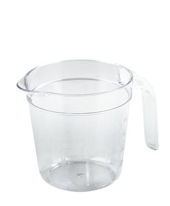 Half-litre measuring jug, pack of 4
