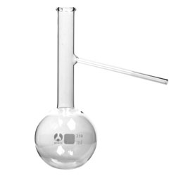 Round flask with side tubes