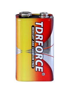 Batteri alkaliskt 9V 6LF22