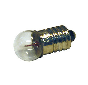 Gldlampa 2,5 V/0,3 A till Elektroniksats, fp 25 st