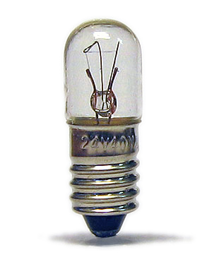 Gldlampa 24 V/0,04 A, fp 100 st