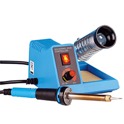 Soldering station, variable output